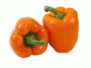 Greenhouse Peppers orange bell pepper 1 count