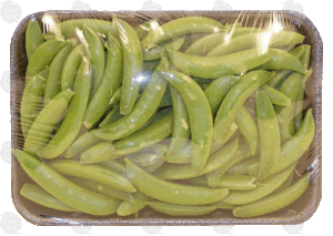 Holiday Market pea pods, fresh whole 0.75 pound