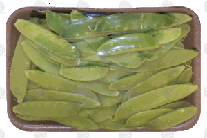 Holiday Market sugar snap peas, fresh whole 0.5 pound