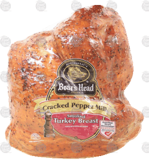 Boar's Head Cracked Pepper Mill smoked turkey breast 0.5 pound