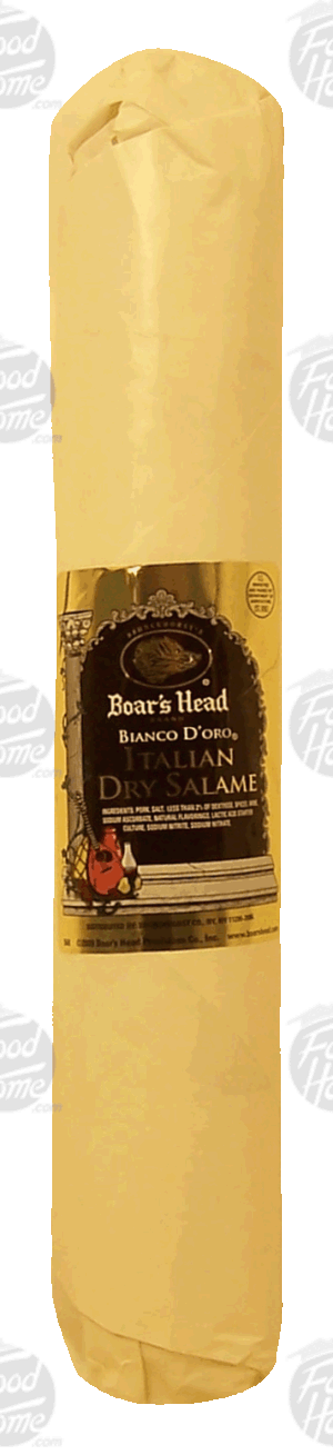 Boar's Head Bianco D'oro italian dry salami 0.5 pound