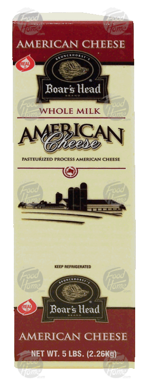 Boar's Head Brunckhorst's american cheese, white, whole milk 0.5 pound