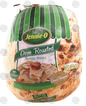 Jennie-o oven roasted turkey breast, 98% fat free 0.5 pound