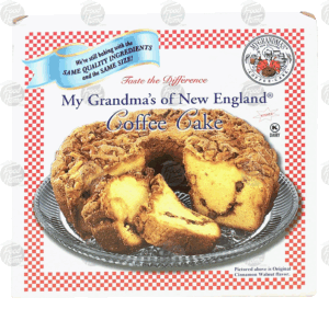My Grandma's of New England coffee cake, walnut 28 ounce