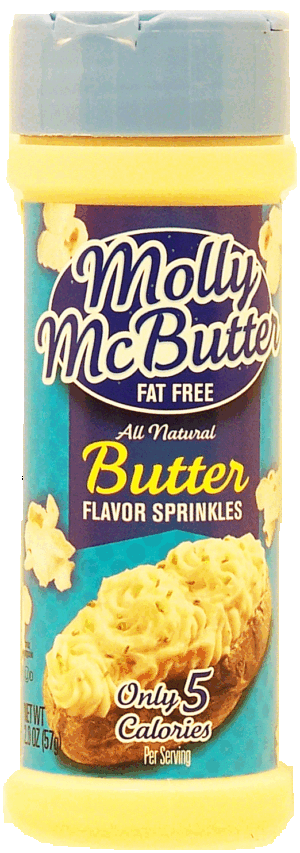 Molly Mc Butter butter flavor sprinkles, all natural 2 ounce