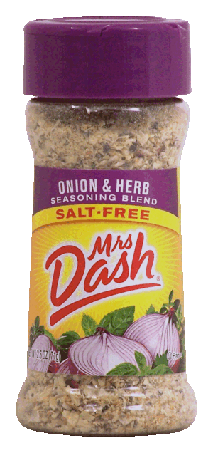 Mrs. Dash onion & herb seasoning blend, salt-free 2.5 ounce