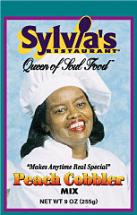 Sylvia's Queen Of Soul Food peach cobbler mix 9 ounce