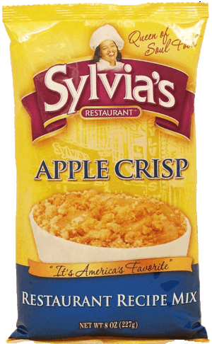 Sylvia's Restaurant Recipe Mix apple crisp dry mix 8 ounce