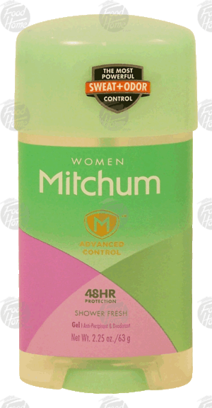 Mitchum shower fresh clear gel anti-perspirant & deodorant for women 2.25 ounce