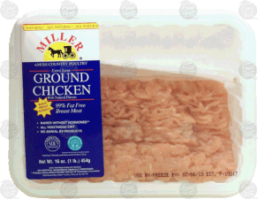 Miller ground chicken, extra lean 16 ounce