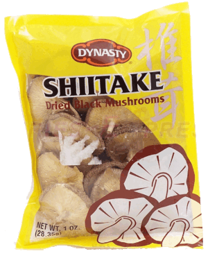 Dynasty dried black mushrooms (shiitake) 1 ounce