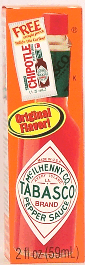 Mc Ilhenny Co. tabasco pepper sauce original flavor 2 fluid ounce