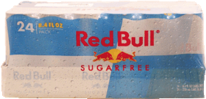 Red Bull sugar free energy drink, 8.4-fl. oz. cans 24 pack