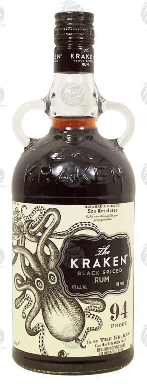 Kraken (The) black spiced rum, 47% alc. by vol. 750 milliliter