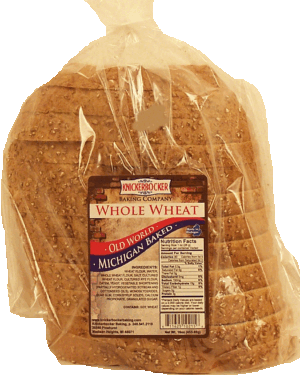 Knickerbocker Old World whole wheat sliced 1/2-bread loaf 16 ounce