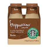 Frappuccino Coffee Drink Coffee Drink Mocha 9.5 Oz 4 pack