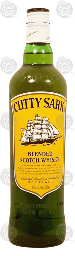 Cutty Shark blended scotch whisky, 40% alc. by vol. 750 milliliter