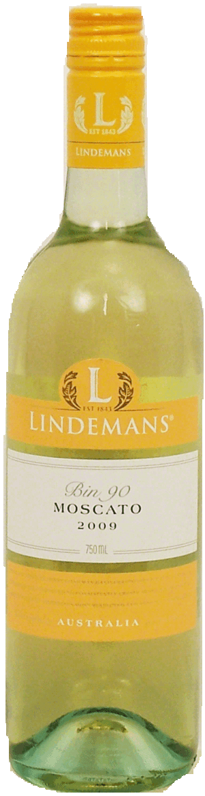 Lindemans Bin 90 moscato wine of Australia, 9% alc. by vol. 750 milliliter