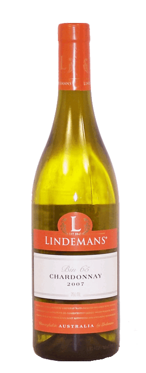 Lindemans Bin 65 chardonnay, south eastern australia, 13.5% alc./vol. 750 milliliter