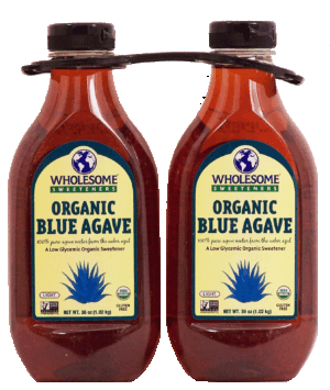 Wholesome Sweeteners blue agave organic sweetener, 2-pack 72 ounce