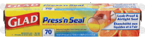 Glad Press'n Seal multipurpose sealing wrap, microwave-safe, 23.7 yd x 11.8 in 75