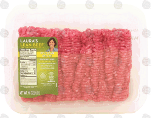 Laura's Lean Beef ground beef, 92% lean 16 ounce