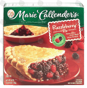 Marie Callender's razzleberry pie, extra flaky crust made from scratch 40 ounce