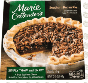 Marie Callender's southern pecan pie, extra flaky crust made from scratch 32 ounce