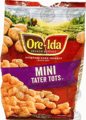 Ore-Ida Mini Tater Tots seasoned, shredded potatoes 28 ounce