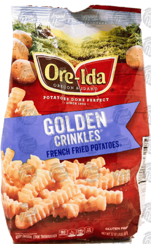 Ore-Ida Golden Crinkles french fried potatoes 32 ounce