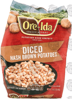 Ore-Ida Diced hash brown potatoes 32 ounce