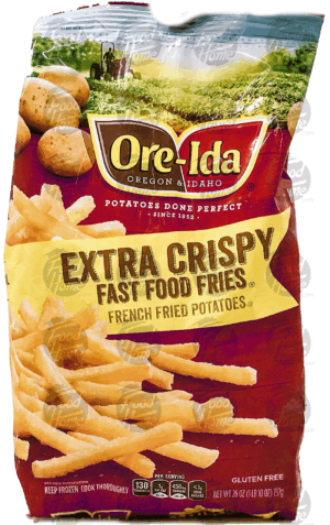 Ore-Ida Fast Food Fries extra crispy french fried potatoes 26 ounce