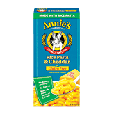 Annie's Homegrown rice pasta & cheddar gluten free macaroni cheese 6 ounce