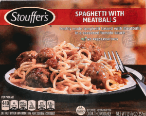 Stouffer's Classics spaghetti w/ meatballs 12.625 ounce