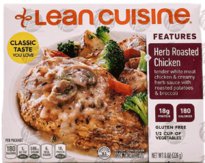 Stouffer's Lean Cuisine comfort; herb roasted chicken with roasted potatoes & broccoli florets, gluten free 8 ounce