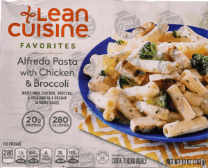 Stouffer's Lean Cuisine favorites; alfredo pasta with chicken & broccoli 10 ounce