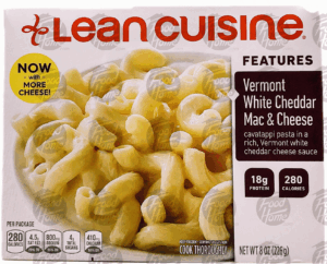Stouffer's Lean Cuisine marketplace; vermont white cheddar mac & cheese made with organic pasta 8 ounce