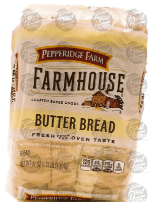 Pepperidge Farm Farmhouse butter bread sliced loaf 22 ounce