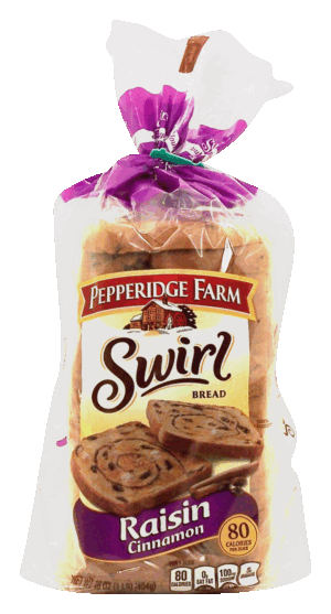 Pepperidge Farm Swirl raisin cinnamon bread, sliced 16 ounce