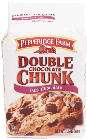 Pepperidge Farm Cookies Double Chocolate Chunk Double Chocolate Nantucket 7.75 ounce