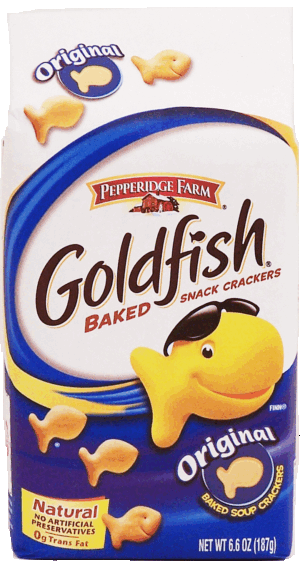 Pepperidge Farm Goldfish original baked snack crackers 6.6 ounce