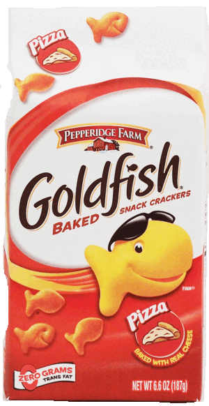 Pepperidge Farm Goldfish baked snack crackers, pizza flavor 6.6 ounce