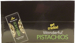 Wonderful Pistachios roasted & salted pistachios, 24 1.5-oz. bags 36 ounce