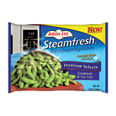 Birds Eye Steamfresh premium select; edamame in the pod, cooks in the bag 10 ounce