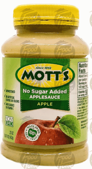 Mott's unsweetened applesauce 23 ounce
