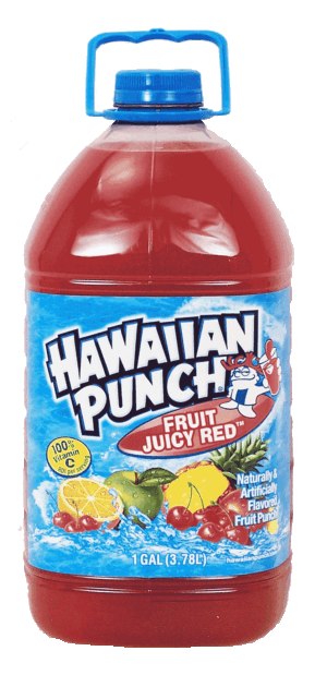 Hawaiian Punch red fruit punch juice drink, 5% juice 1 gallon