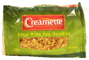 Creamette extra wide egg noodles 12 ounce