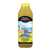 World Harbor Acadia maine's own lemon pepper & garlic sauce & marinade 18 ounce