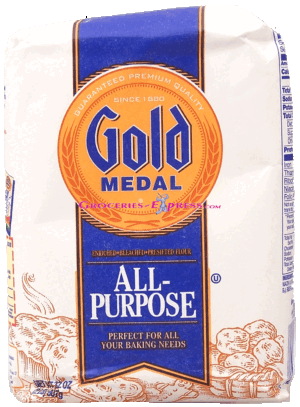 Gold Medal all-purpose flour, enriched bleached presifted 2 pound