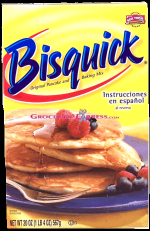 Betty Crocker Bisquick original all-purpose baking mix for pancakes, biscuits & quick dinner recipes! 20 ounce
